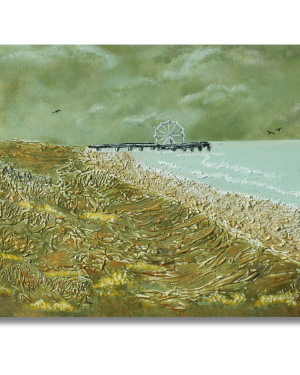 Textured Coastal Landscape Painting | Rich Art 40x50