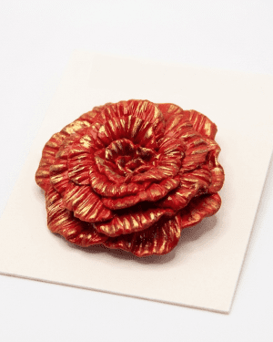 The Eternal Rose Magnet | Rare Sculpted Art Large size 8 cm