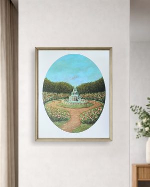 The Secret Rose Gardens - A3 Satin Poster