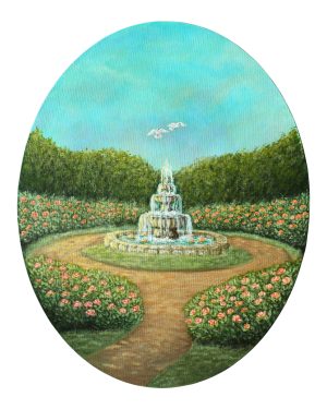The Secret Rose Gardens - A3 Satin Poster | Art Prints