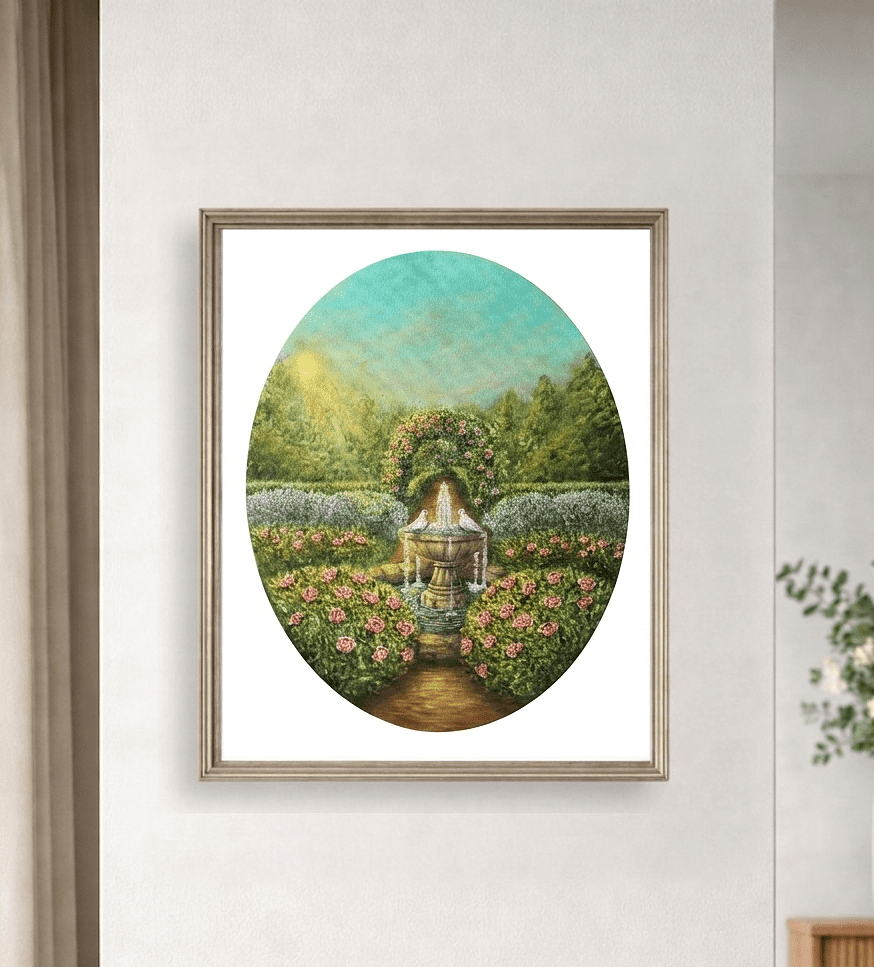 The Secret Rose Gardens- A3 Satin Poster Prints Unframed - Image 8